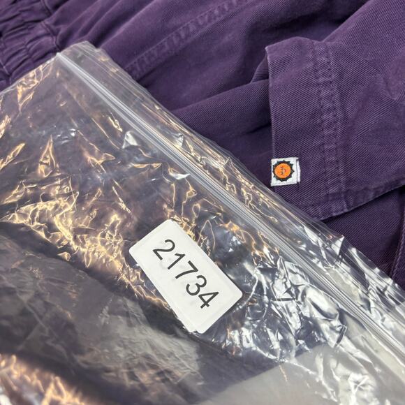 Big Bud Press Purple Short Sleeve Jumpsuit Women's XL Boho Indie Twee - Picture 11 of 11